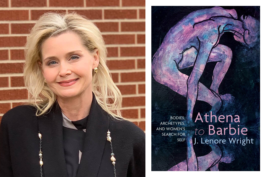 Author Lenore Wright photo and image of book Athena to Barbie